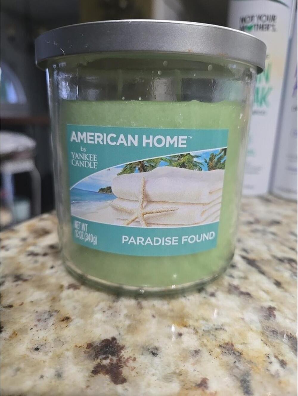 Yankee Candle American Home-12 Oz.- Jar Candle With Lid- Paradise Found